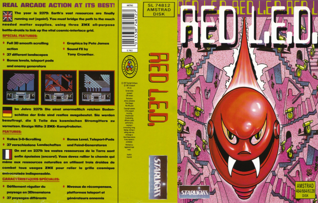 Red L.E.D. — box-texture (EU)
