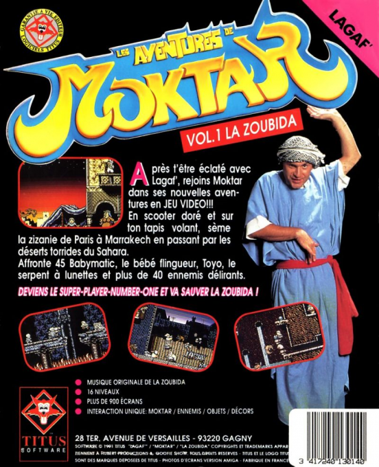 Aventures De Moktar, Les — box-2D-back (FR)