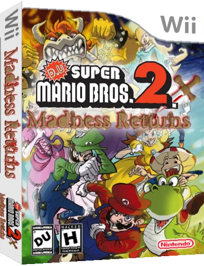 DU Super Mario Bros 2.1 - Madness Returns — box-3D (US)