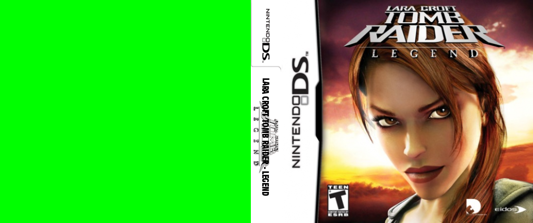 Lara Croft Tomb Raider - Legend — box-texture (US)