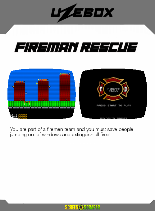 Fireman Rescue — box-2D-back (SS)