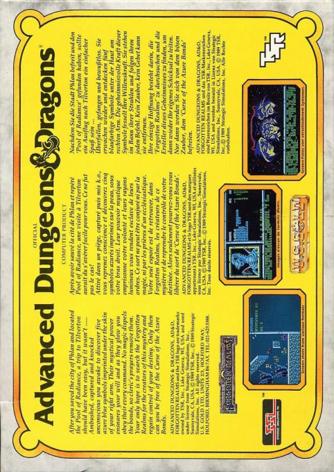 Curse Of The Azure Bonds — box-2D-back (EU)