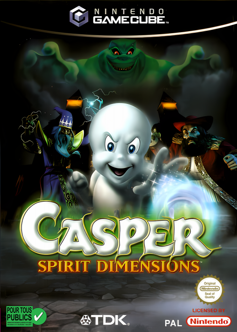 Casper - Spirit Dimensions — box-2D (FR)