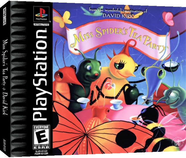 Miss Spider's Tea Party — box-3D (US)