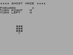 Ghost Maze — ss (WOR)