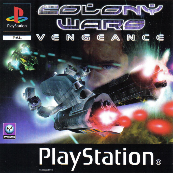 Colony Wars - Vengeance — box-2D (EU)