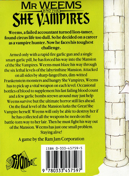 Astonishing Adventures Of Mr. Weems And The She Vampires, The — box-2D-back (EU)