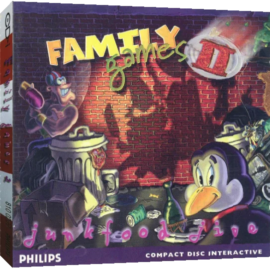 Family Games II - Junkfood Jive — box-3D (WOR)