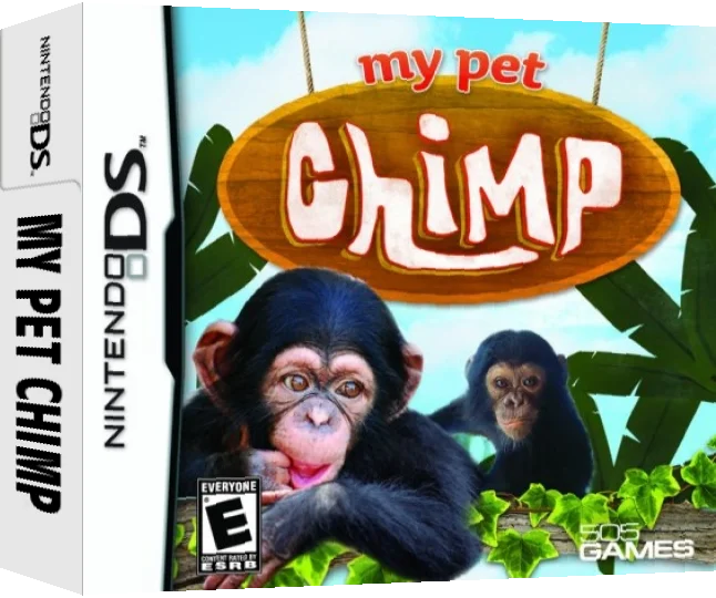 My Pet Chimp — box-3D (US)