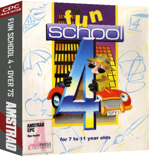 Fun School 4 - Over 7s — box-3D (EU)