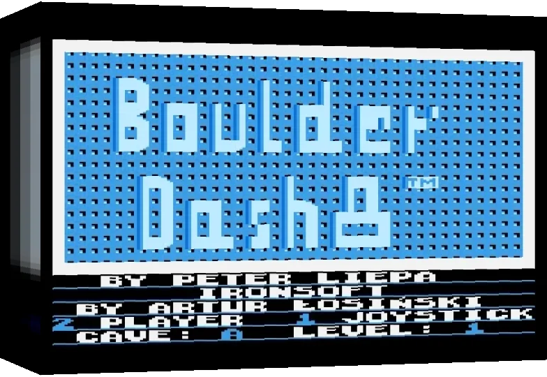 Boulder Dash 8 — box-3D (WOR)