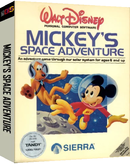 Mickey's Space Adventure — box-3D (US)