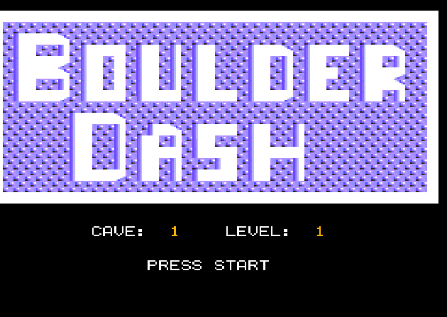 Boulder Dash — sstitle (WOR)