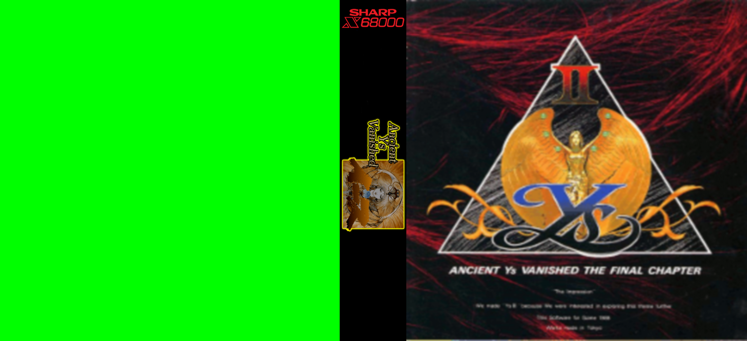 Ys 2 Ancient Ys Vanished — box-texture (CUS)