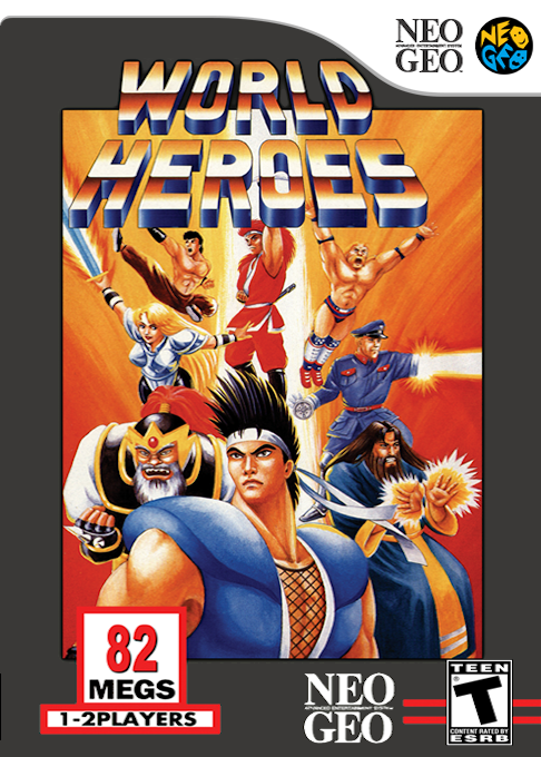 World Heroes box art