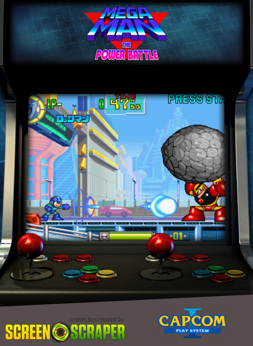 Mega Man: The Power Battle — box-2D (SS)