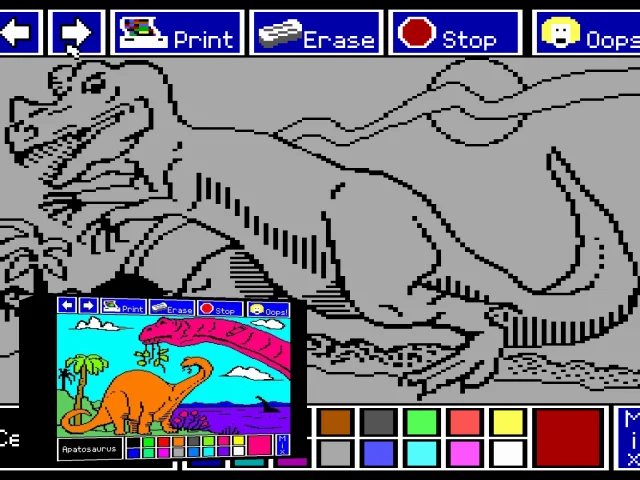Electric Crayon Deluxe : Dinosaurs Are Forever — mixrbv2 (WOR)