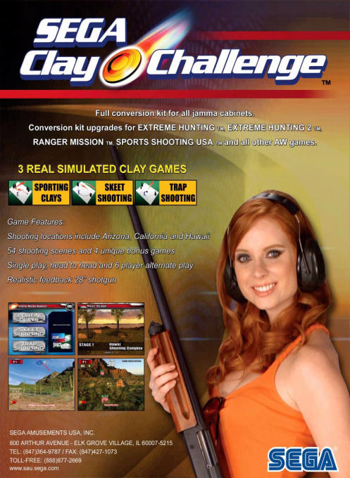 Sega Clay Challenge box art