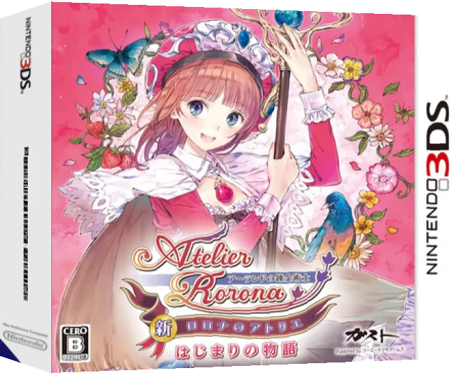 Shin Rorona no Atelier Hajimari no Monogatari - Arland no Renkinjutsushi — box-3D (JP)