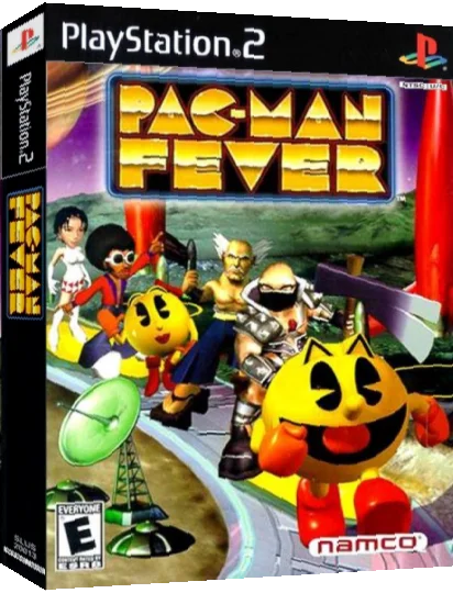 Pac-Man Fever — box-3D (US)