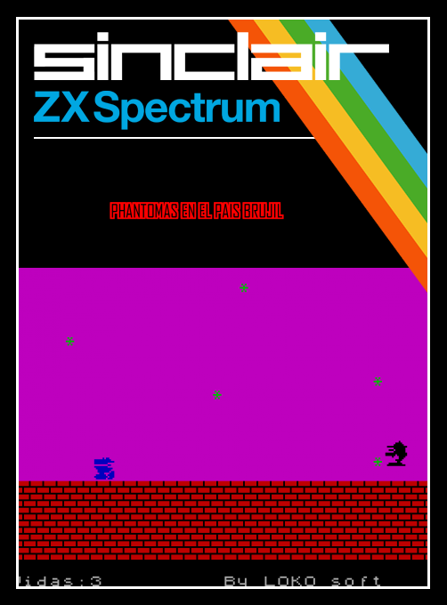 Phantomas En El Pais Brujil box art