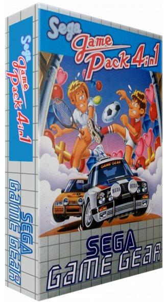 Sega Game Pack 4 In 1 — box-3D (EU)