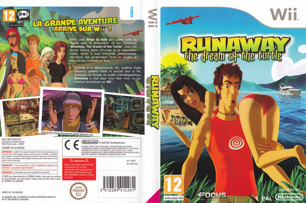 Runaway - The Dream Of The Turtle — box-texture (FR)
