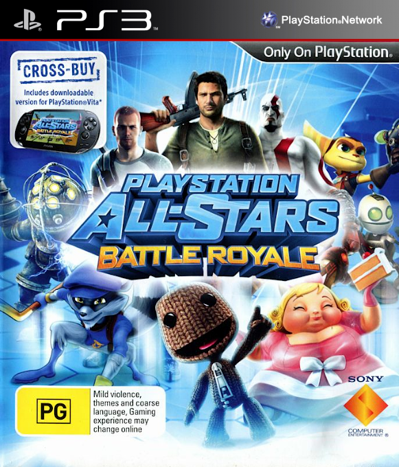 PlayStation All-Stars Battle Royale — box-2D (AU)