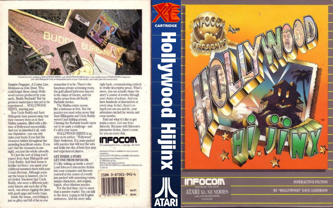 Hollywood Hijinx — box-texture (US)