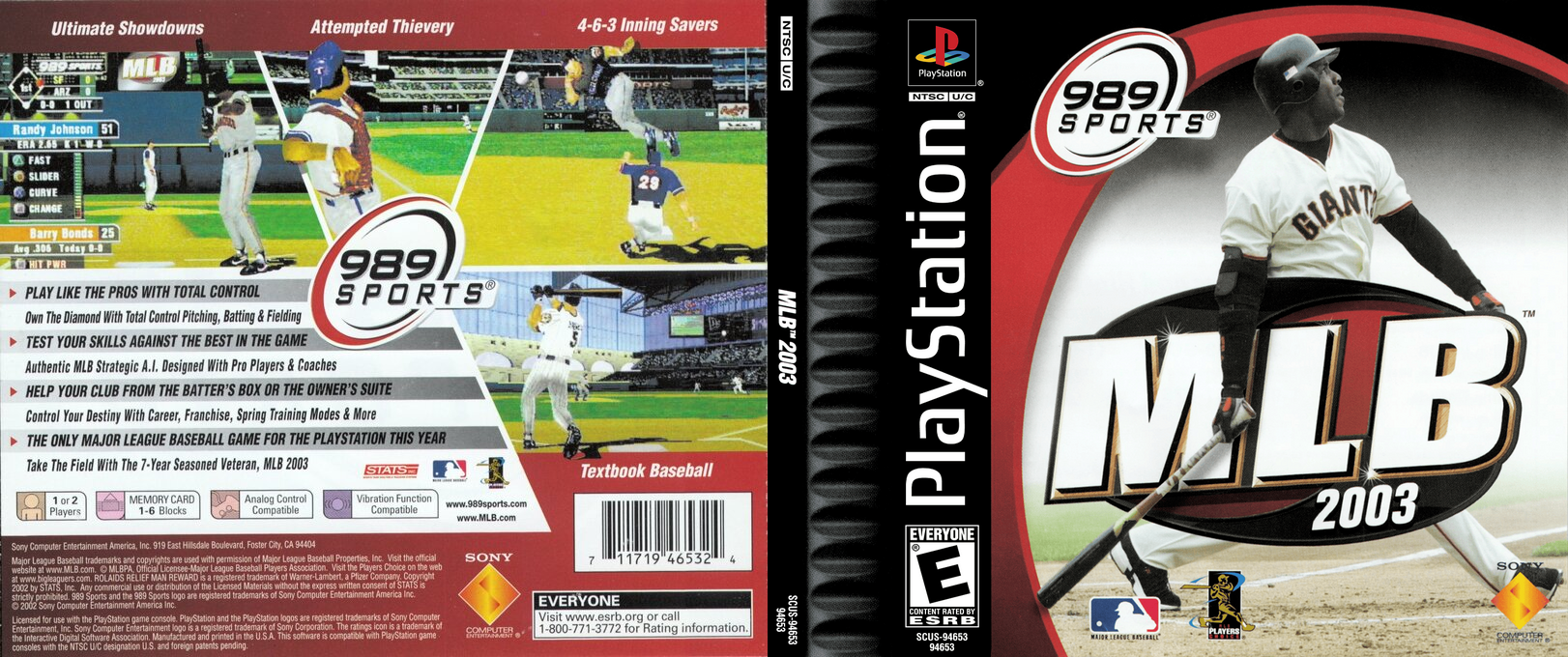 Mlb 2003 — box-texture (US)