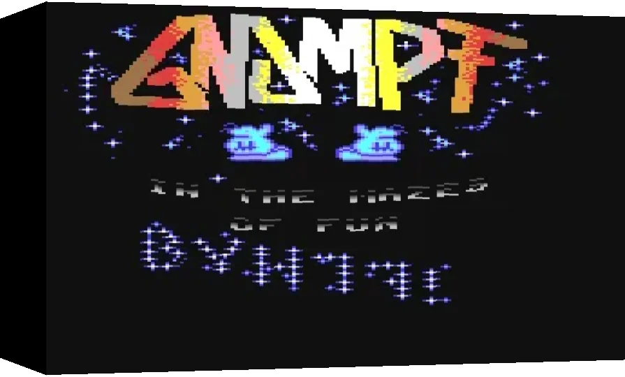Gnampf in the Mazes of Fun — box-3D (WOR)