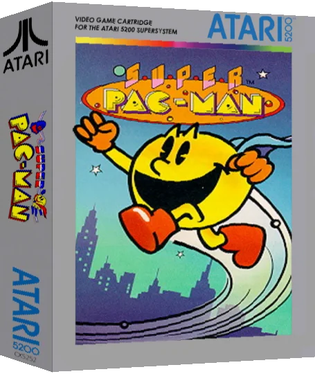 Super Pac-Man — box-3D (US)