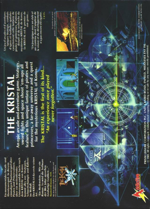 Kristal, The — box-2D-back (EU)