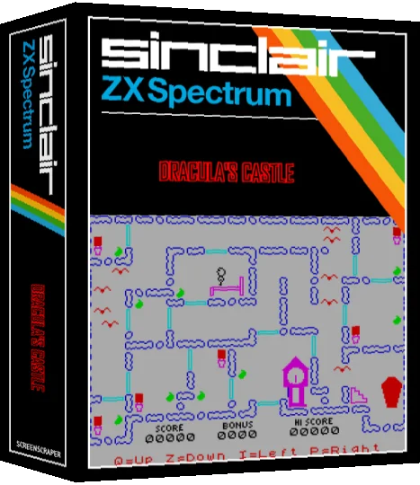 Dracula's Castle — box-3D (SS)