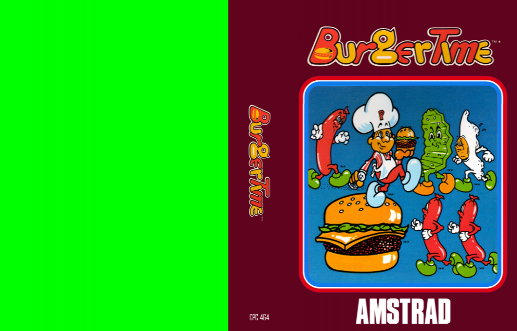 Burger Time — box-texture (EU)