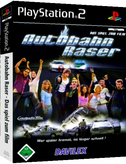 Autobahn Raser - Das Spiel Zum Film — box-3D (DE)