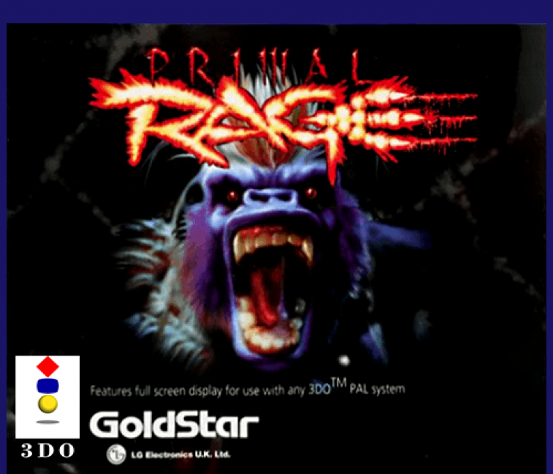 Primal Rage — box-2D (EU)