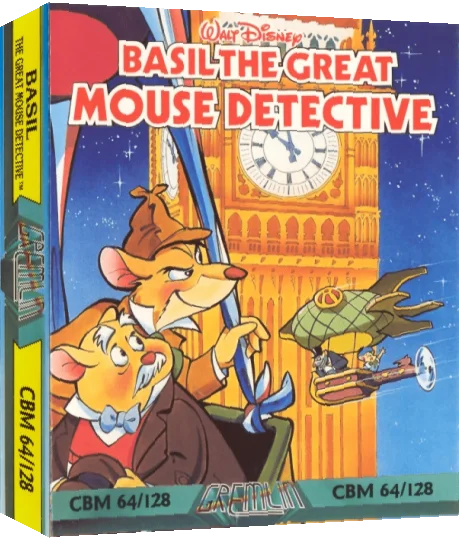 Basil the Great Mouse Detective — box-3D (EU)
