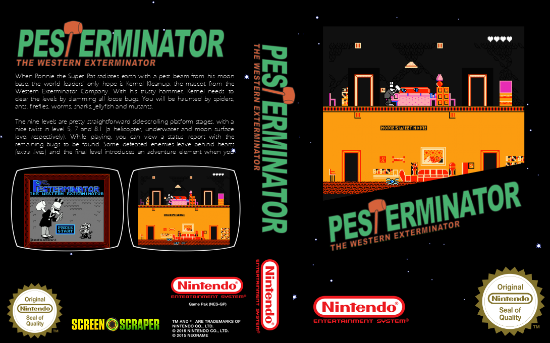 Pesterminator - The Western Exterminator — box-texture (SS)
