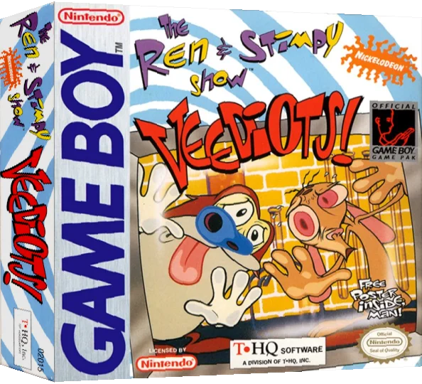 Ren & Stimpy Show, The - Veediots! — box-3D (US)
