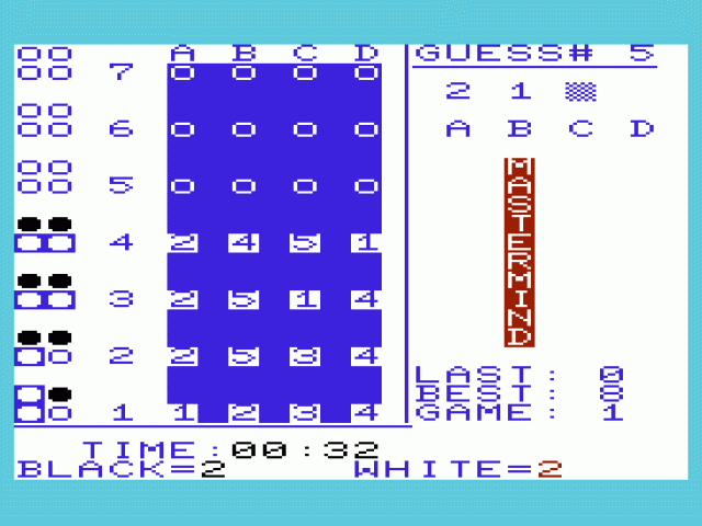 Mastermind — ss (WOR)