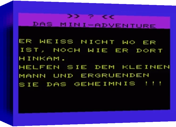 Fragezeichen — box-3D (WOR)