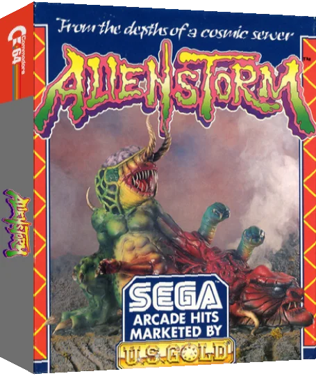 Alien Storm — box-3D (EU)