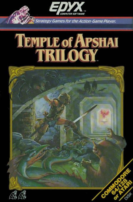 Temple Of Apshai Trilogy, The box art