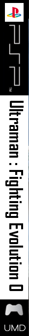 Ultraman - Fighting Evolution 0 — box-2D-side (JP)
