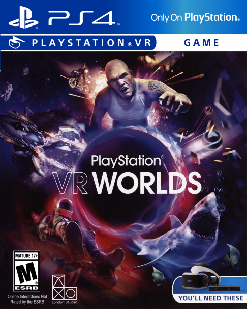 PlayStation VR Worlds box art