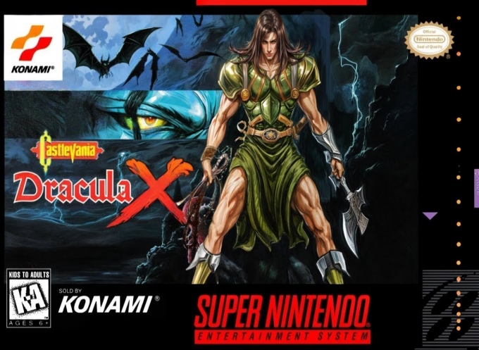 Castlevania - Dracula X - Trevor box art