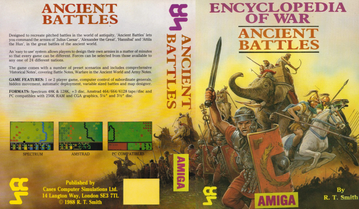 Encyclopedia of War - Ancient Battles — box-texture (EU)