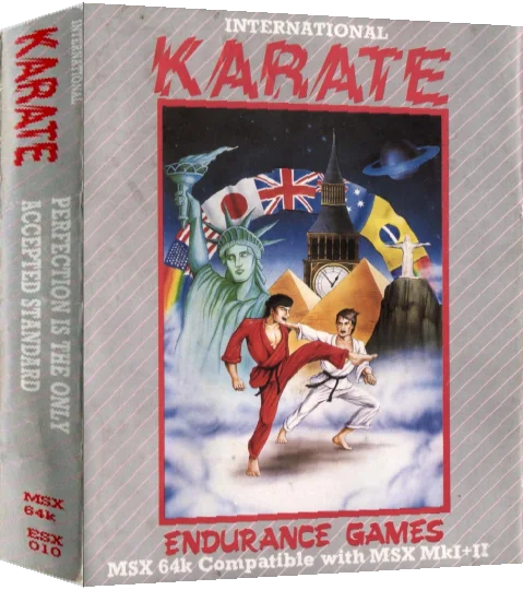 International Karate — box-3D (EU)