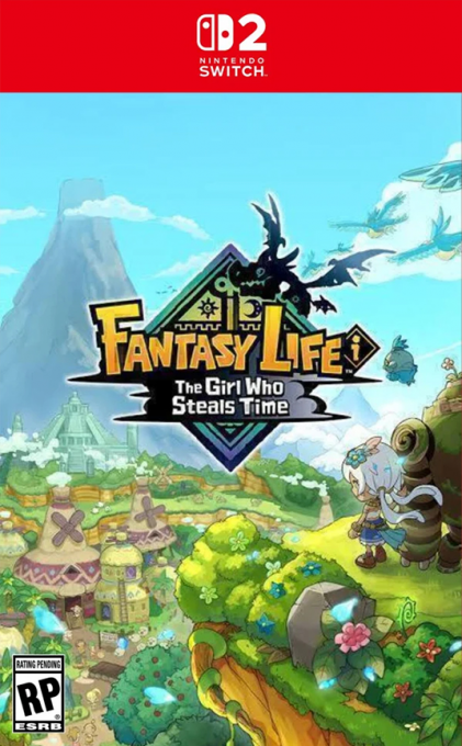FANTASY LIFE i: The Girl Who Steals Time box art